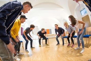 Don Bosco Volunteers Rückkehrerseminar Gruppenübung